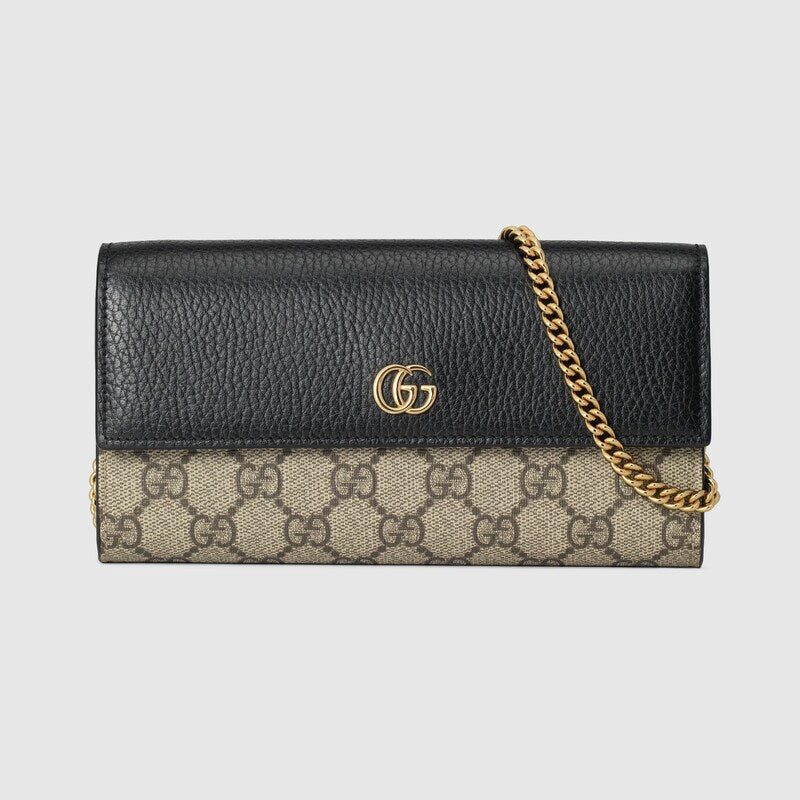 GUCCI  MARMONT CHAIN WALLET