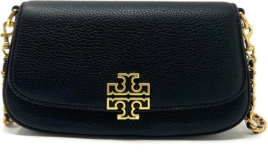 Tory Burch 138772 Britten Convertible Crossbody Bag in Black