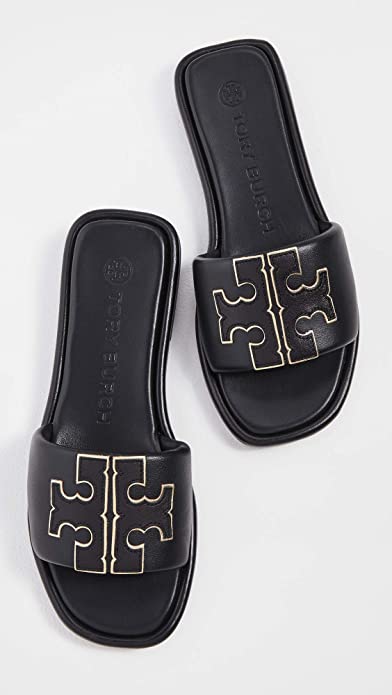 Tory Burch Women's Double T Sport Slides